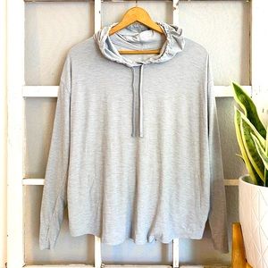 Old Navy xxl hoodie sweatshirt top active gray plus